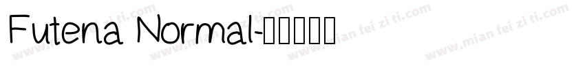 Futena Normal字体转换